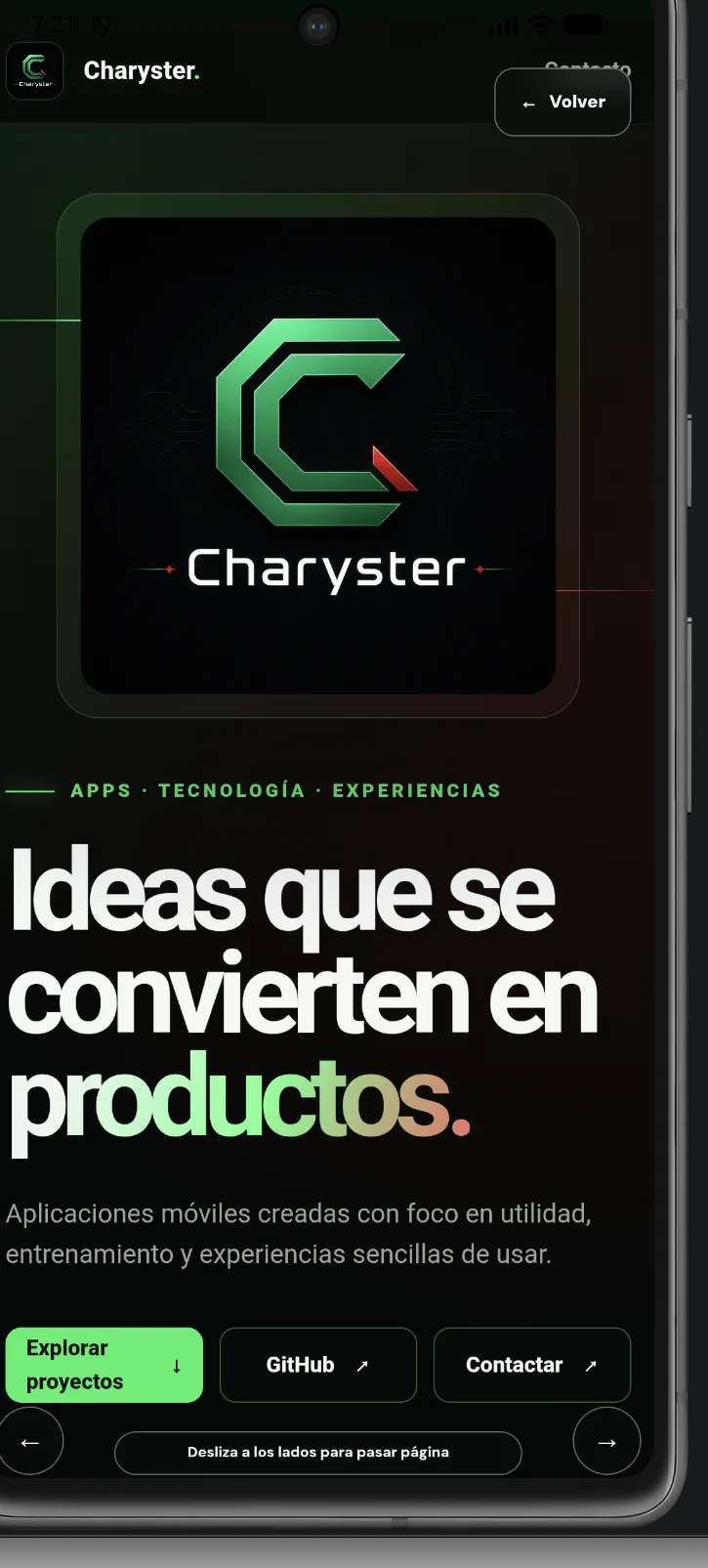 Lector de páginas de Portalyster