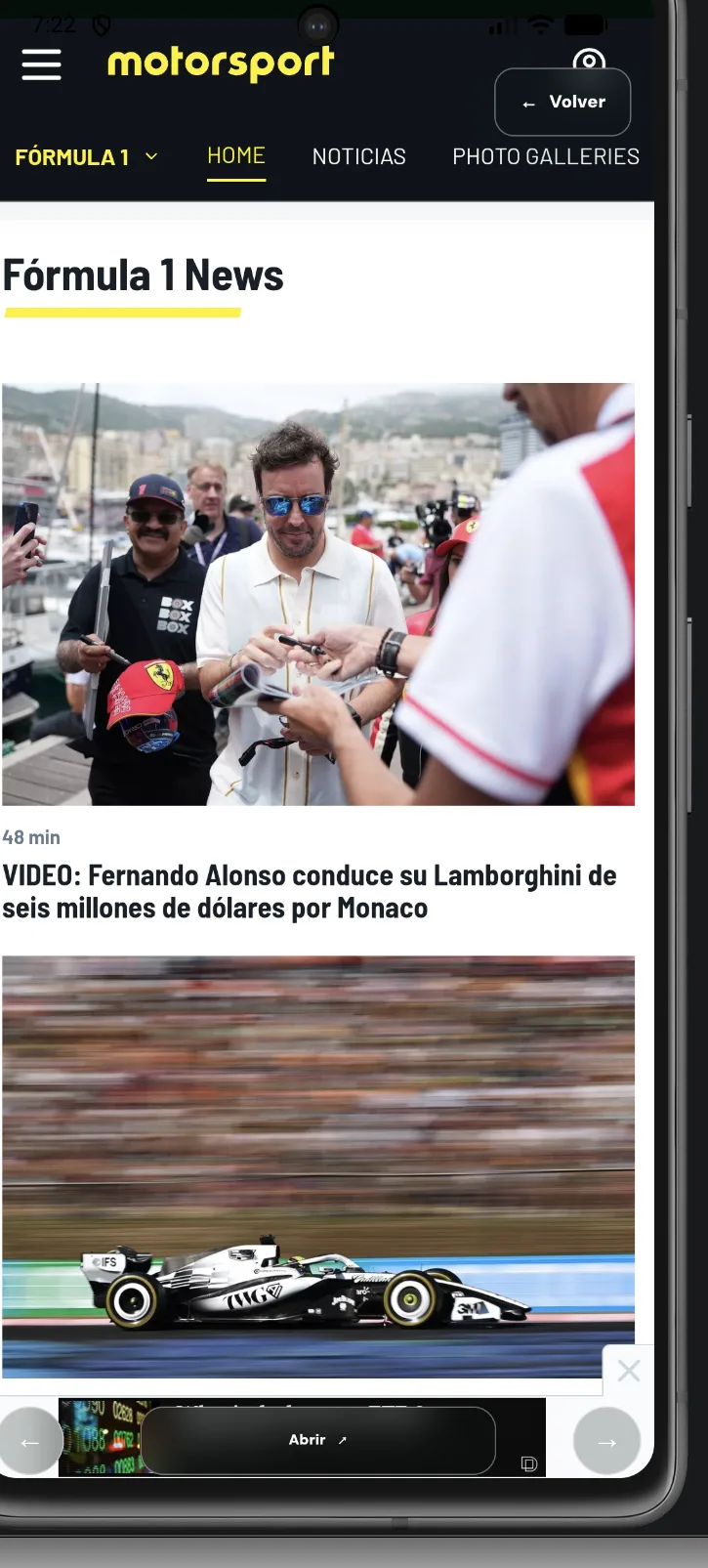 Noticias abiertas desde Portalyster